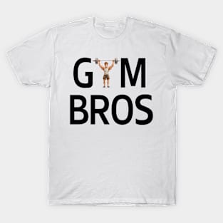 gym bros black T-Shirt